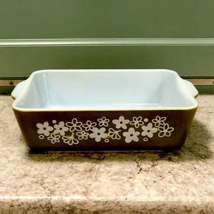 Vintage Pyrex Spring Blossom Green